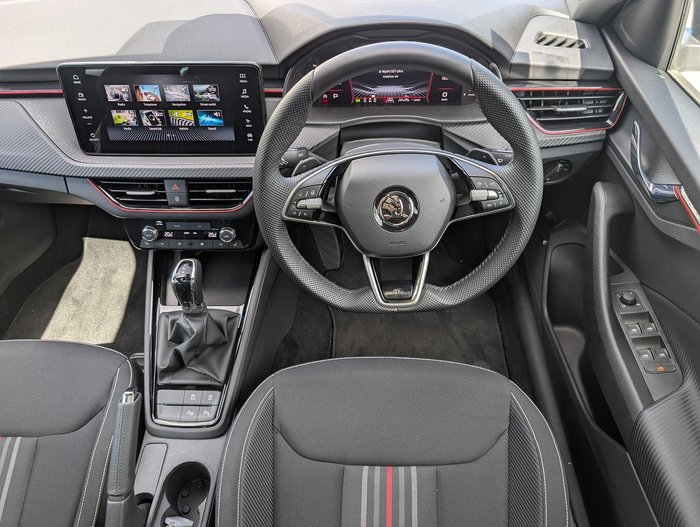 2024 SKODA Scala 110TSI Monte Carlo NW MY24 Moon White