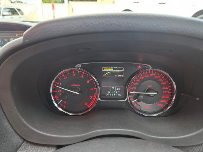 2014 Subaru WRX VA MY15 WHITE