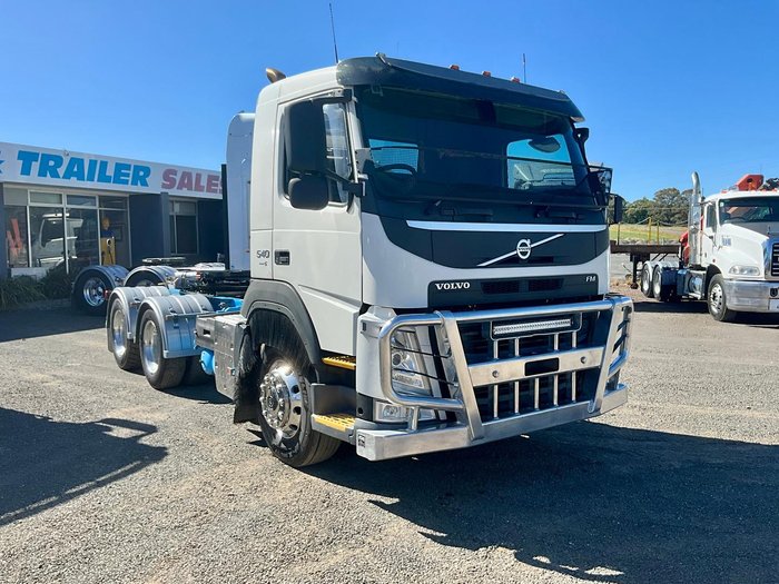 2019 Volvo Fm 540 E5 Day Cab Hist Suit Tipper Pm $123500+Gst VOLVO FM 540 E5 WHITE
