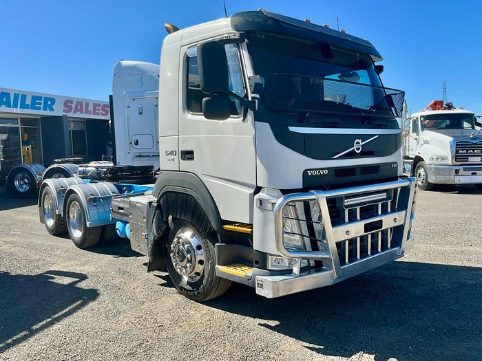 2019 Volvo Fm 540 E5 Day Cab Hist Suit Tipper Pm $123500+Gst VOLVO FM 540 E5 WHITE