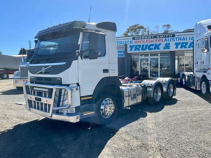 2019 Volvo Fm 540 E5 Day Cab Hist Suit Tipper Pm $123500+Gst VOLVO FM 540 E5 WHITE