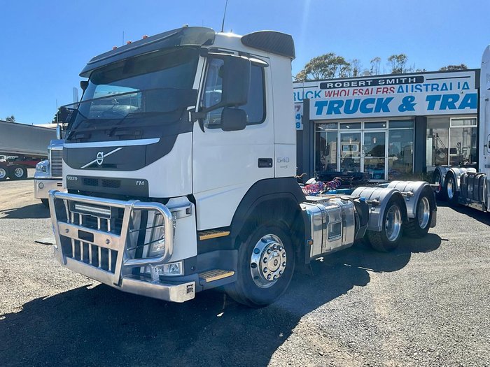 2019 Volvo Fm 540 E5 Day Cab Hist Suit Tipper Pm $123500+Gst VOLVO FM 540 E5 WHITE