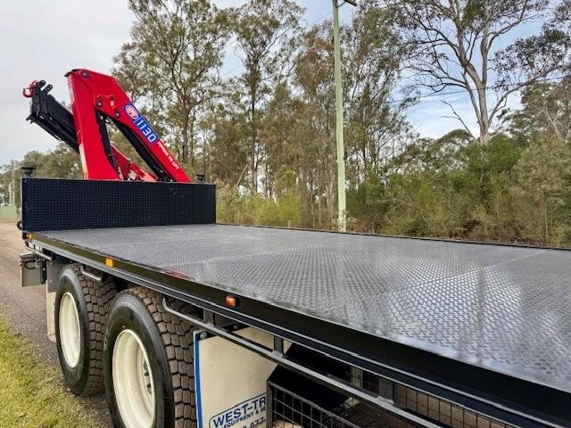 2024 Isuzu Fvy 240-300 Auto Crane Truck, 1750Kms, Comes With Rego