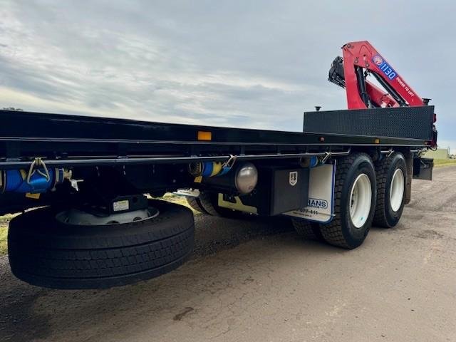 2024 Isuzu Fvy 240-300 Auto Crane Truck, 1750Kms, Comes With Rego