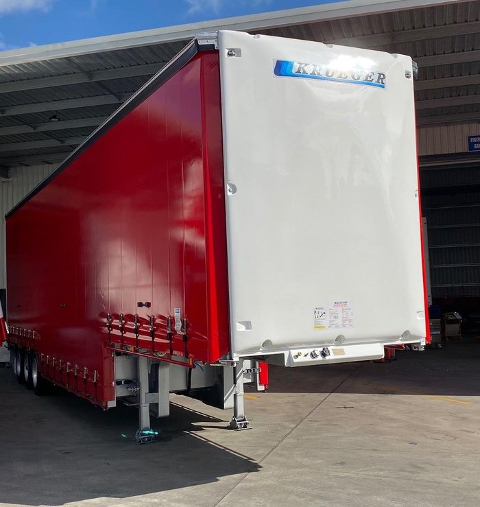 2025 Krueger 34P Double Drop Mezzanine Combination Red