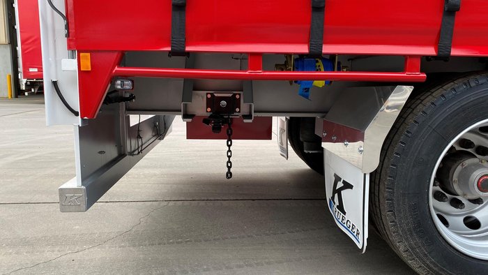 2026 Krueger 34P Double Drop Mezzanine Combination Red