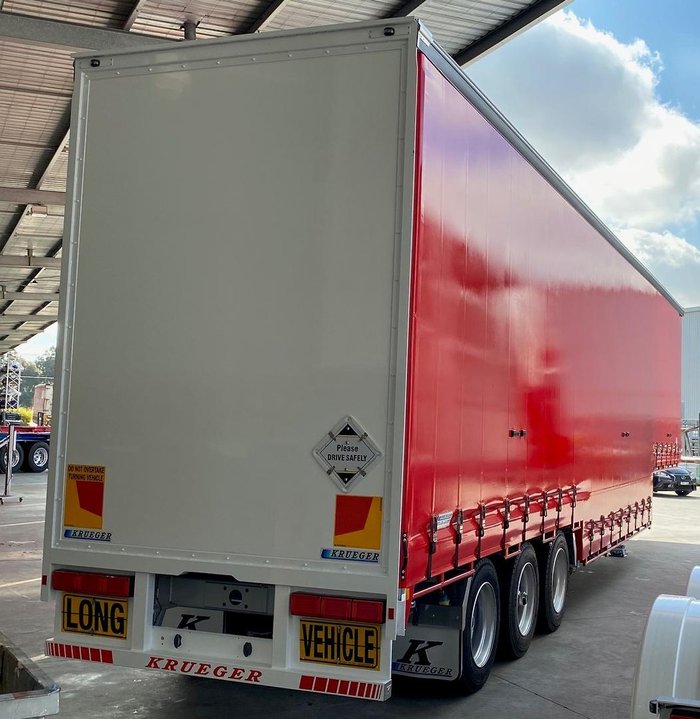 2025 Krueger 34P Double Drop Mezzanine Combination Red