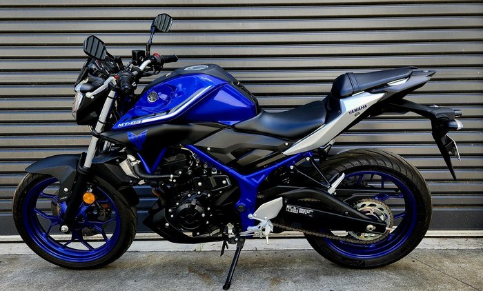 2017 Yamaha MT-03 ABS 321 (MT03LA) MT Blue