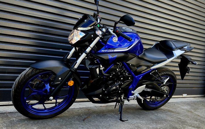 2017 Yamaha MT-03 ABS 321 (MT03LA) MT Blue