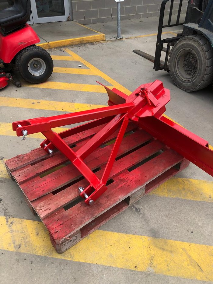 0 Silvan 1.2M Grader Blade - Fresh Coat Of Paint Red