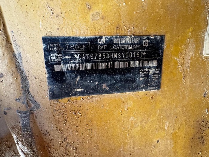 2012 Caterpillar 785D