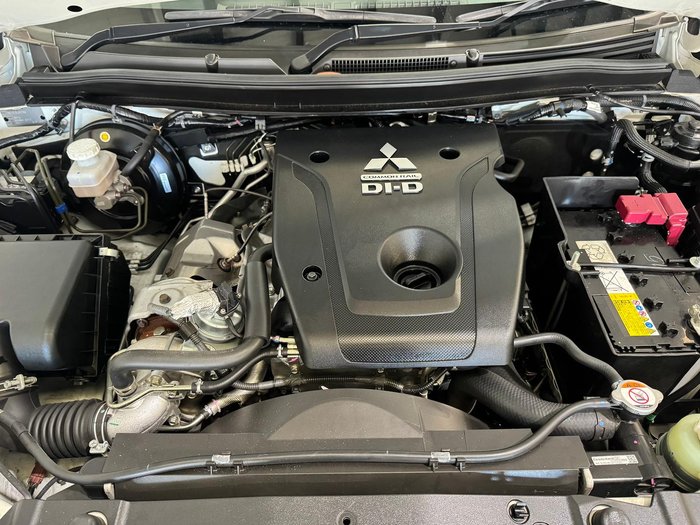 2022 Mitsubishi Triton GLX+ MR MY22 4X4 Dual Range White