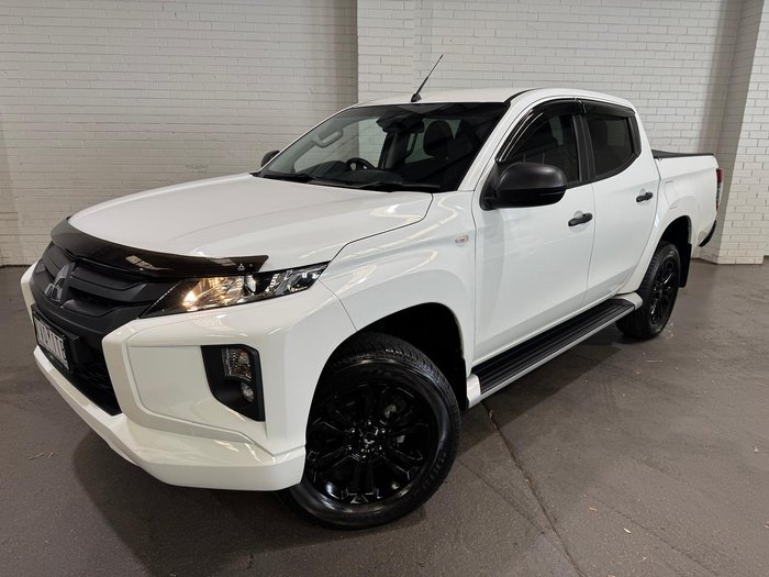 2022 Mitsubishi Triton GLX+ MR MY22 4X4 Dual Range White