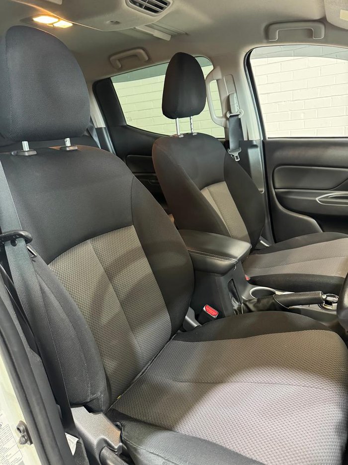 2022 Mitsubishi Triton GLX+ MR MY22 4X4 Dual Range White
