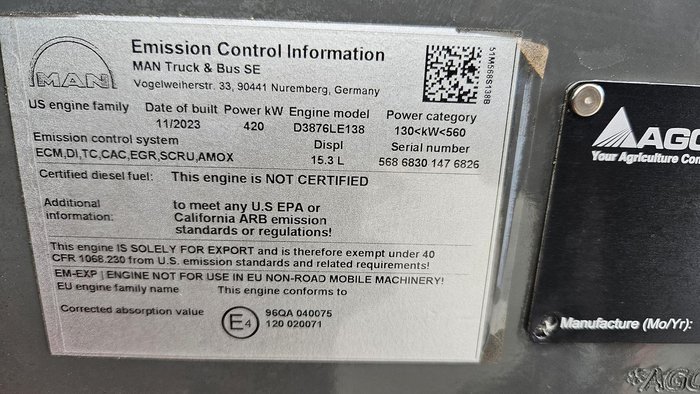 2024 Fendt Mt 1156
