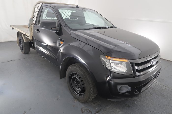 2012 Ford Ranger XL PX 4x2 Black Mica