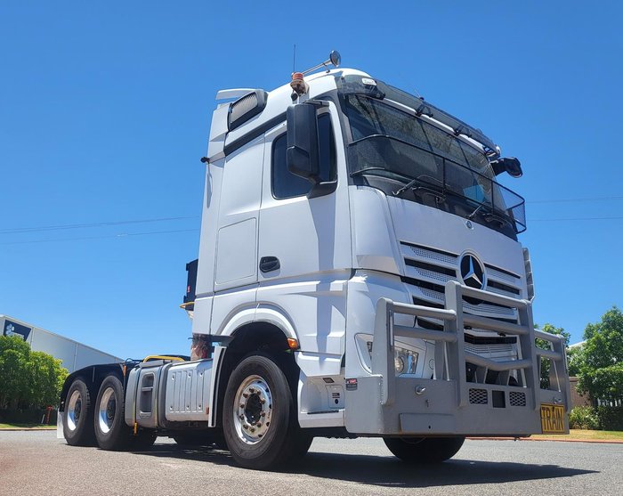 2018 Mercedes-Benz Actros 2763LS WHITE