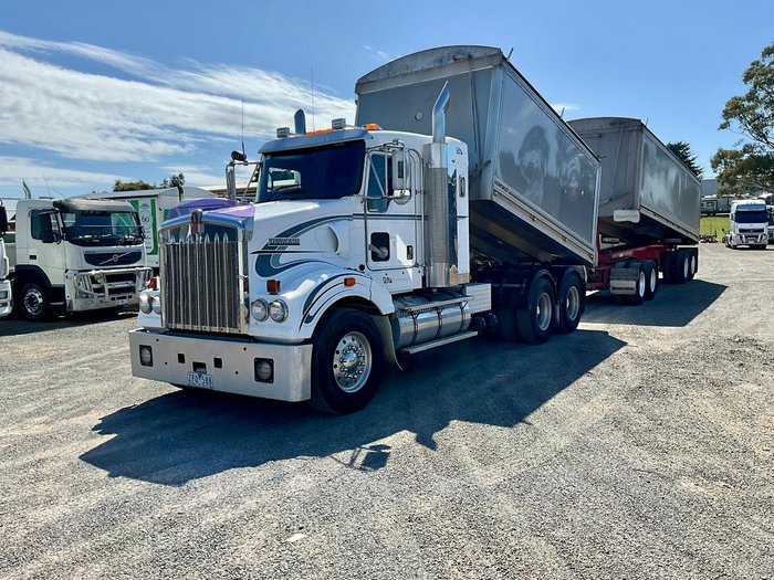 2013 Kenworth T409sar Truck Trailer Grain Spec $213650+Gst KENWORTH T409SAR WHITE