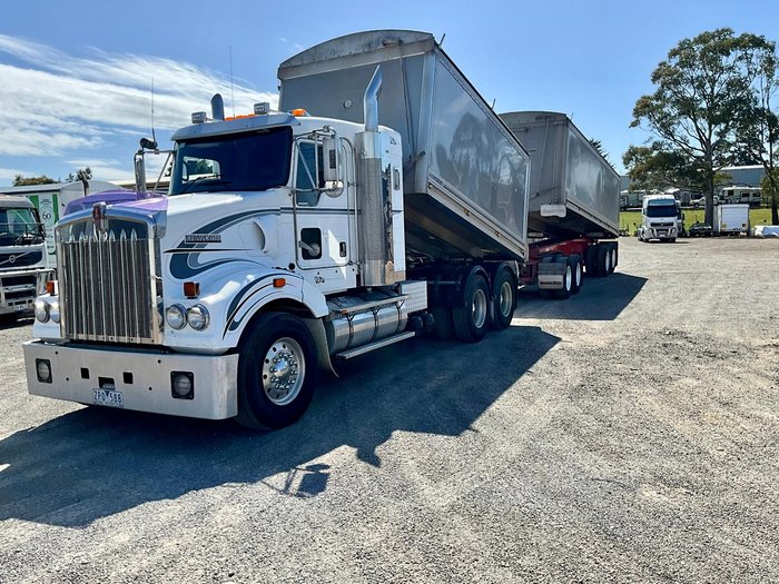2013 Kenworth T409sar Truck Trailer Grain Spec $213650+Gst KENWORTH T409SAR WHITE