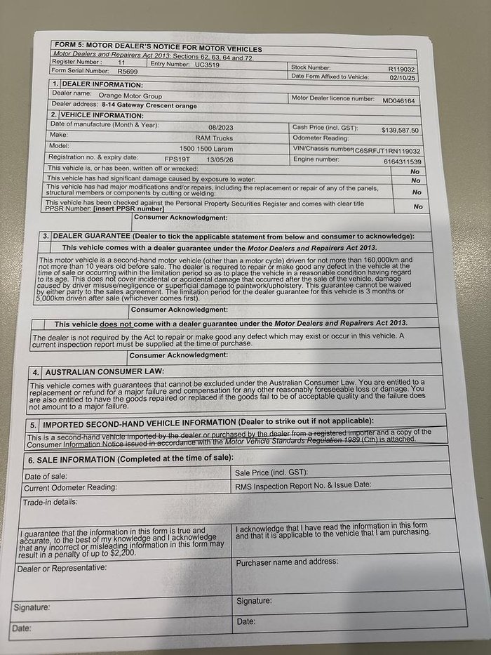 2024 RAM 1500 Laramie