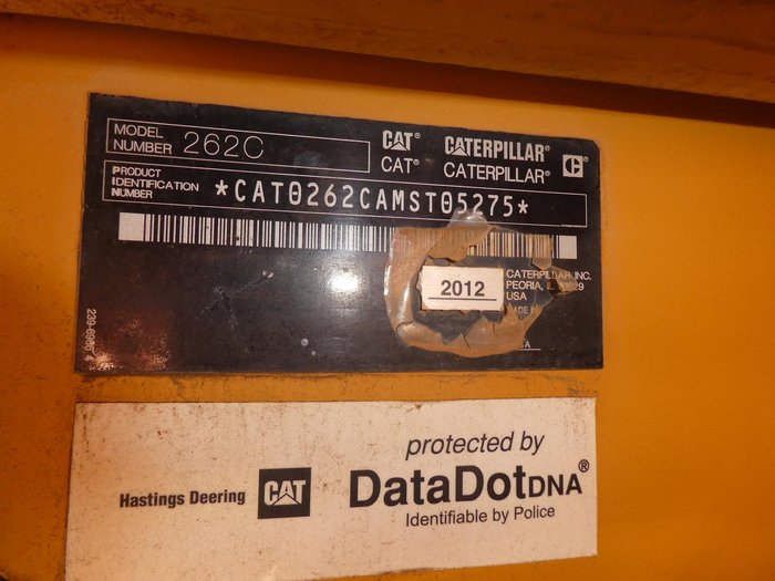 2012 Caterpillar 262C
