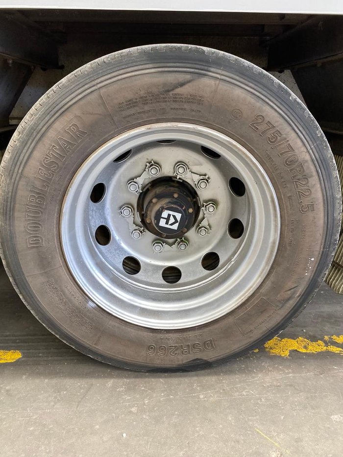 2008 Krueger 34P Drop Deck Mezzanine B Double White