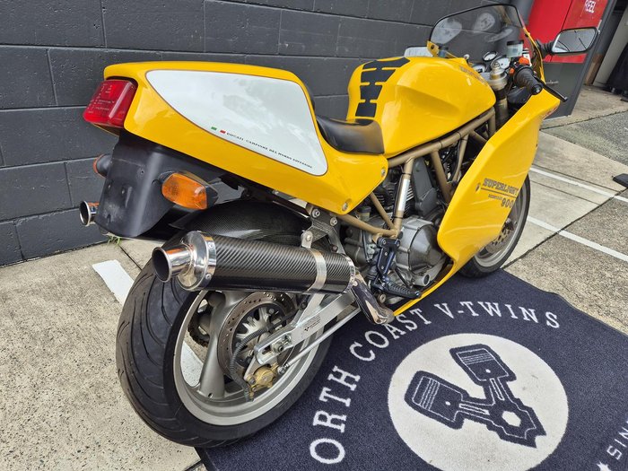 1995 Ducati 900SL Super Light 900 Yellow