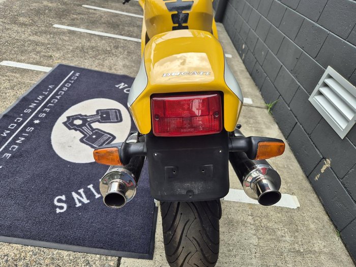1995 Ducati 900SL Super Light 900 Yellow