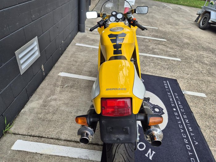 1995 Ducati 900SL Super Light 900 Yellow