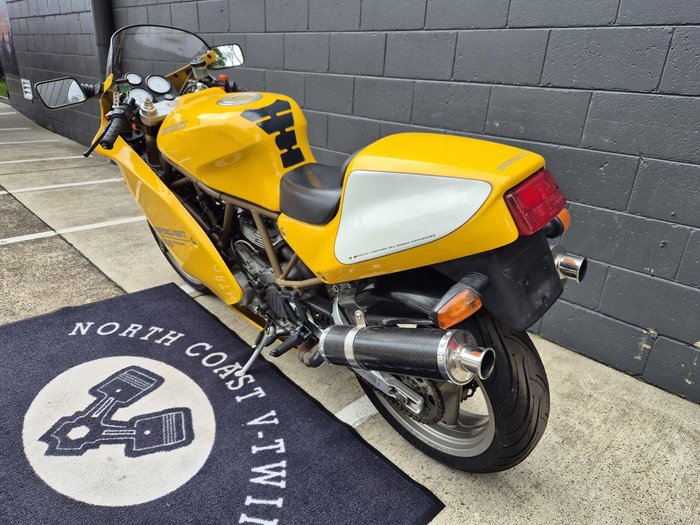 1995 Ducati 900SL Super Light 900 Yellow