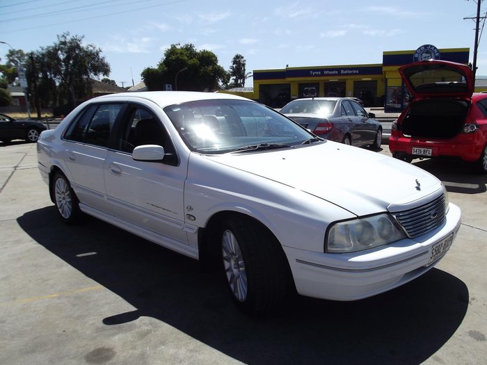 2002 Ford Fairlane Sportsman Ghia AU II Winter White