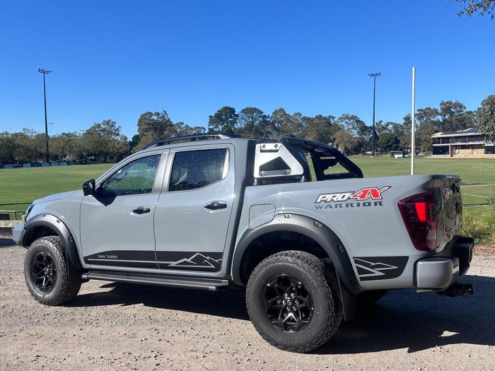 2024 Nissan Navara PRO-4X Warrior D23 MY24 4X4 Dual Range Stealth Grey