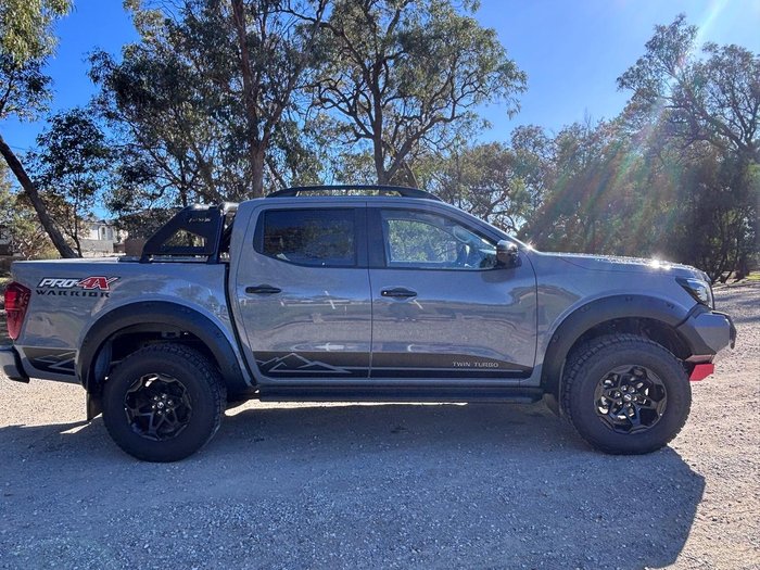 2024 Nissan Navara PRO-4X Warrior D23 MY24 4X4 Dual Range Stealth Grey