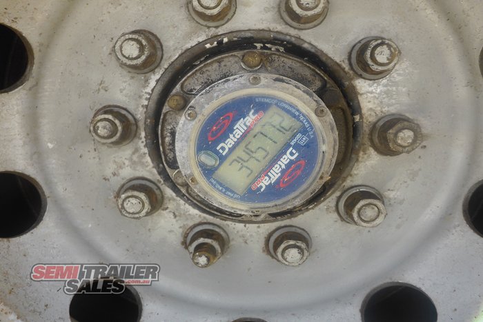 2004 Vawdrey 12 Pallet Dropdeck Curtainsider with Mezz