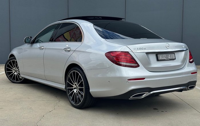 2018 Mercedes-Benz E-Class E350 d W213 Silver