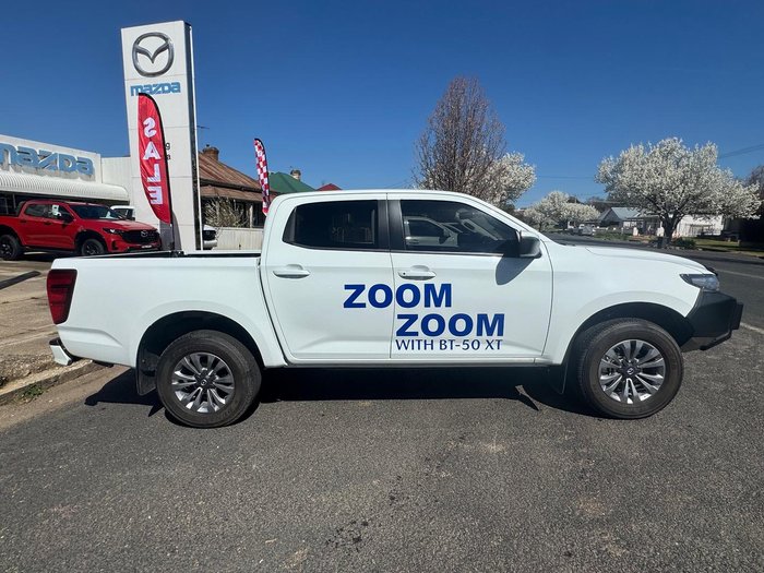 2024 Mazda BT-50 XT TF 4X4 Dual Range Ice White