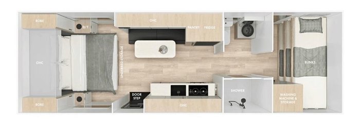 2025 Lotus Caravans Trooper 236 3 Bunk