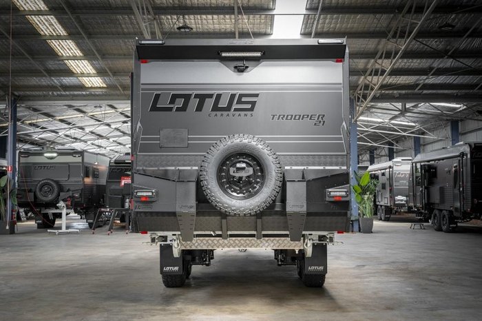 2025 Lotus Caravans Trooper 21 Centre Door