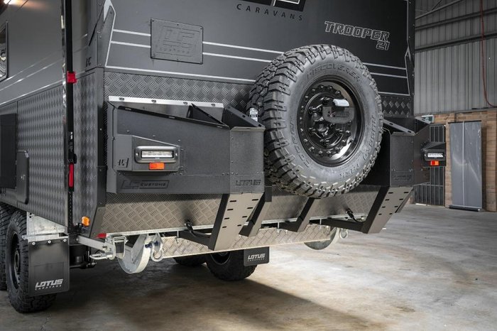 2025 Lotus Caravans Trooper 21 Centre Door