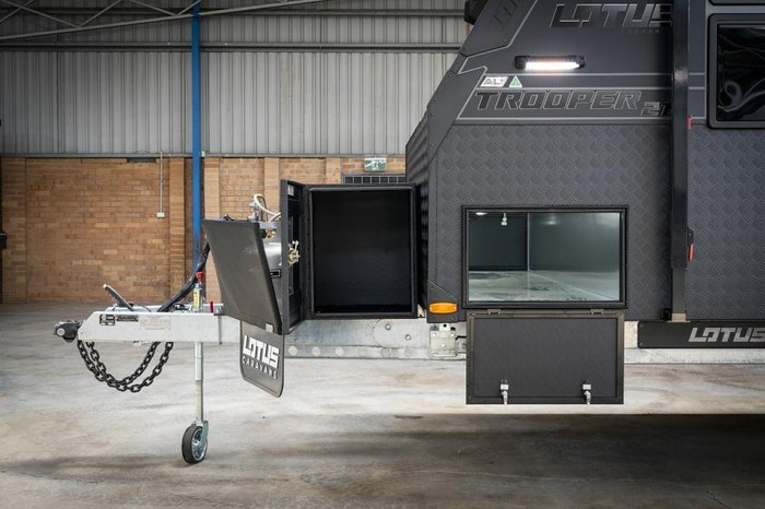 2025 Lotus Caravans Trooper 21 Centre Door