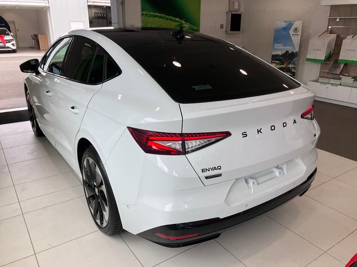 2024 SKODA Enyaq Sportline NY MY25 Moon White