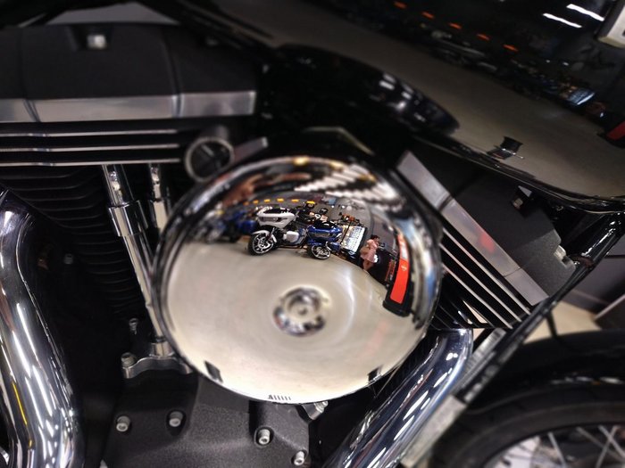 2014 Harley-Davidson Dyna Street Bob 103 (FXDB 103) Dyna Black