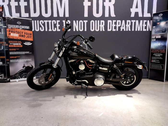 2014 Harley-Davidson Dyna Street Bob 103 (FXDB 103) Dyna Black