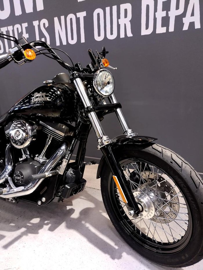 2014 Harley-Davidson Dyna Street Bob 103 (FXDB 103) Dyna Black