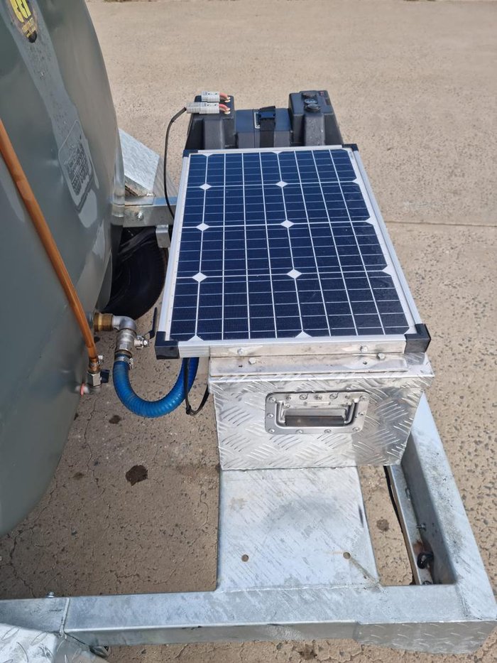 2022 TTi Tti Fuel Trailer Grey