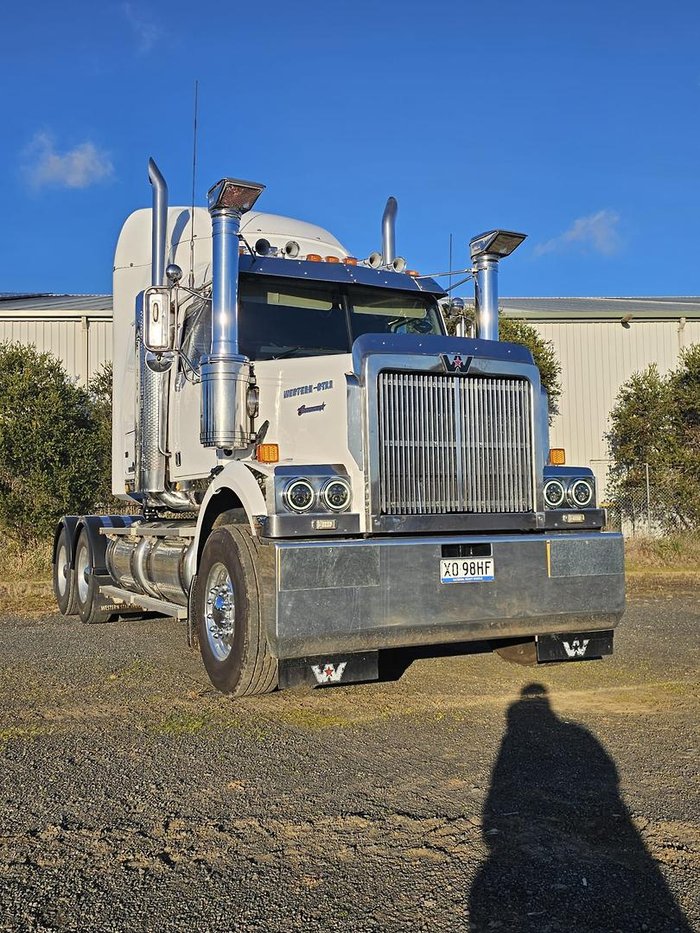 2010 Western Star 4800 Fx 4800 White