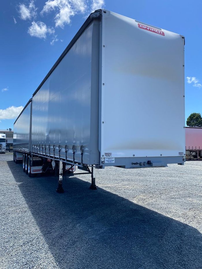 2017 Barker B-Double(34 Pallet) Straight Deck Tautliner