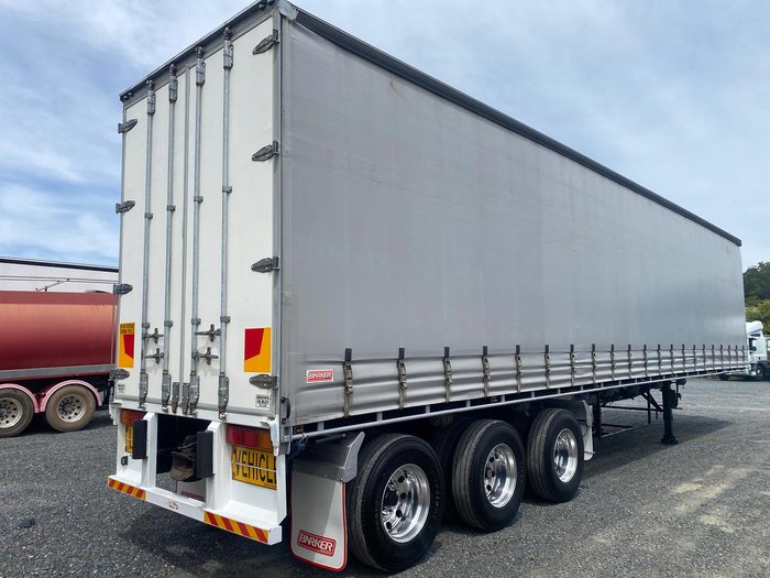2017 Barker B-Double(34 Pallet) Straight Deck Tautliner
