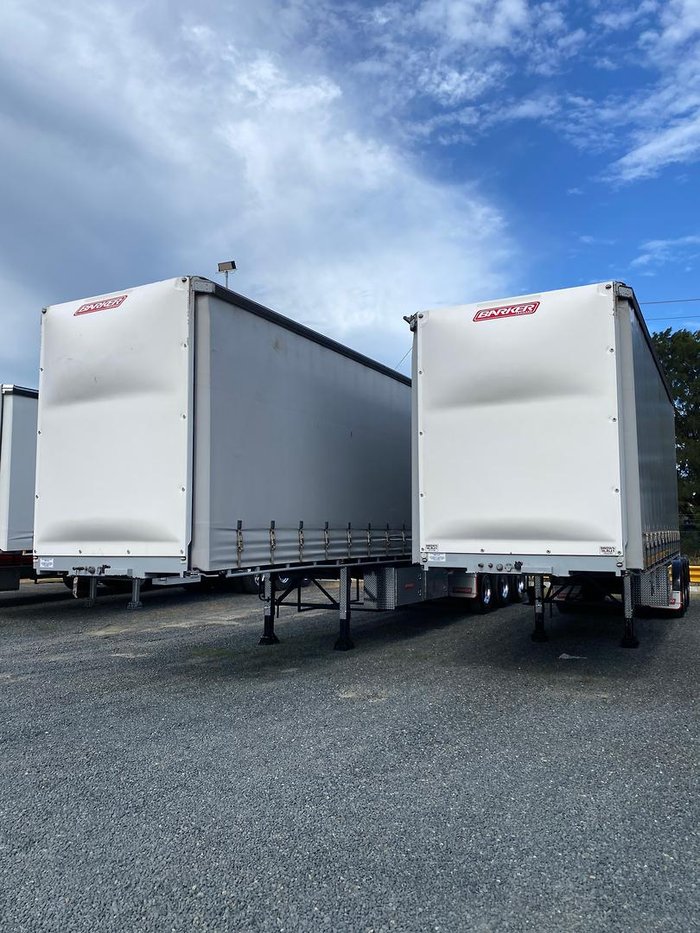 2017 Barker B-Double(34 Pallet) Straight Deck Tautliner