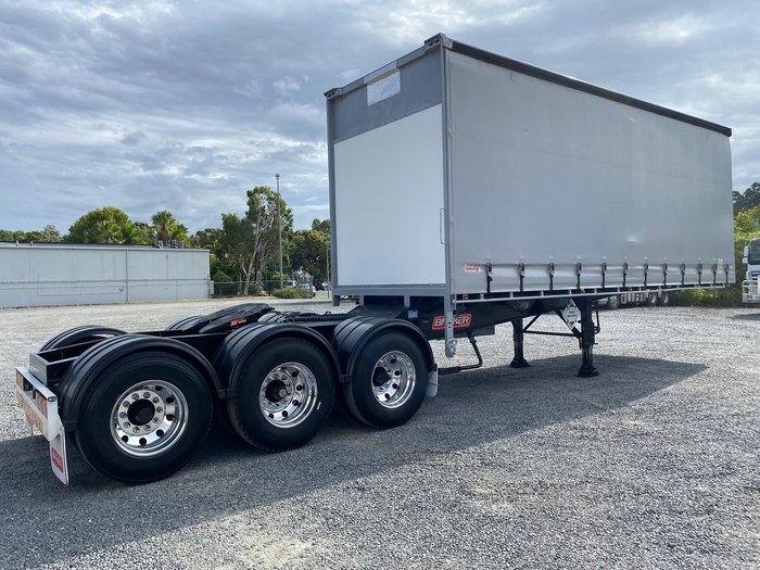 2017 Barker B-Double(34 Pallet) Straight Deck Tautliner